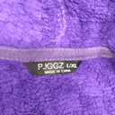 PJGGZ Men's Bathrobes with Hood, Soft Long Towel Robe for Men - Super Absorbent Quick Dry yet Warm (Large-X-Large, Purple)