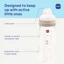 MAM 11oz Active Natural Flow Active Anti-Colic Baby Bottle, 4+ Mths, 4 Pack