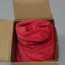 MIULEE Pack of 2 Red Velvet Pillow Covers Decorative Square Pillowcase Soft Solid Cushion Cases Holiday Home Decor for Sofa Couch Bedroom Car 18x18 Inch