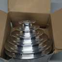 CNBTR 20mm Bore 54mm-150mm Outter Dia Aluminum 5 Slot A Type V-Shaped Pulley 5 Step Pulley Belt 12.7mm Belt Width