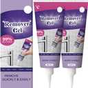 2Pcs Cleaning Remover Gel,Powerful Household Cleaning Gel,Multi-Surface Remover Gel for Bathroom Shower Kitchen Tile Grout, Sinks Countertops,Safe Formula That Does Not Damage Surface,180g