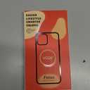 Vooii for iPhone SE Case 2022/3rd/2020,iPhone 8/7 Case, Upgraded Liquid Silicone with [Flat Edges] [Camera Protection] [Soft AntiScratch Microfiber Lining] Phone Case for iPhone SE  Neon Orange