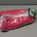 YMDUCH Women's Casual Short Sleeve Boat Neck Ruched High Split Bodycon Long Formal Dress Rose S