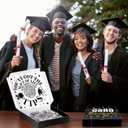 3 x Graduation Pizza Box Money Box for Cash Gift Graduation Money Holder Funny Pizza Card Gift Cardboard 2026 Graduation Season Grad Party Supplies (Cash Not Include)Black