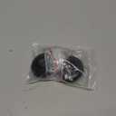 Gladder Luggage Suitcase Replacement Wheels Silent PU Caster Inline Wheels w/ABEC7 608-2RS Bearings 6mm Axles Washer Universal Repair Kit (76x24mm)