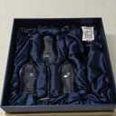 GLASSIQUE CADEAU Cognac, Brandy, and Dessert Snifter Glasses | Set of 4 Small Tasting Tulip Copitas for Sipping Spirits, Madeira, After Dinner Drinks