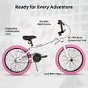 JOYSTAR Brockway Freestyle Kids BMX Bikes 20" 24" Kids Bicycles for 6-14 Years Old Boys Girls and Beginner-Level Riders 2 Pegs Multiple Colors