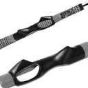 Golf Grip Trainer Attachment for Kids and Woman Beginner Training Equipment for Improving Hand Positioning on Golf Club Right Handed Golf Swing Trainer 6 Inches (Grey)