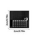 Embedded Nozzle Wiper for Bambulab X1/P1 Nozzle Silicone Brush Consumables Cleaning Tool for Bambulab X1 3D Printed Nozzle (3PCS)