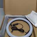 Weilisi 12" Selfie Ring Light with 63" Tripod Stand, Dimmable LED Ring Light with Phone Holder and Wireless Remote, [2-in-1] RGB & Selfie Stick for Photography/Makeup/Live Stream/YouTube (12'' White/Warm)