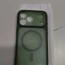 TOCOL for iPhone 17 Pro Max Case, Compatible with Magsafe, Full Camera Protection, Built-in Magnetic Ring, Translucent Matte Phone Case for 17 ProMax 6.9 inch (Alpine Green)