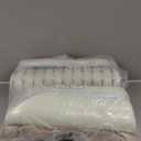 SUNROX Gel Memory Foam Chair Cushions, FadeShield Water-, Stain-Resistant Durable Reversible Seat Cushion Pads with Ties for Indoor/Outdoor Kitchen Dining Office, 17"x16", Set of 4, Cream