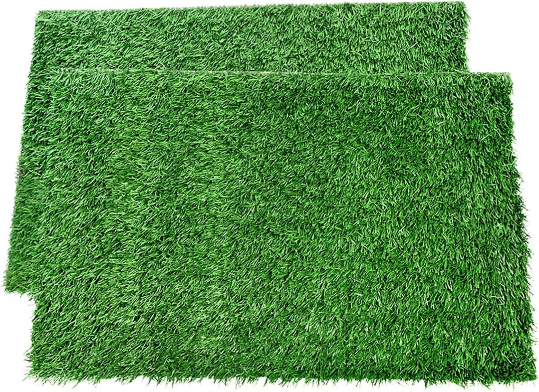 Artificial Grass Turf Pad for Dog Potty Training 21x14 Inch (Replacement Grass)