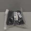 Cnlinkco Womens 2 Piece Outfits Short Sleeve Set Wide Leg Pants Casual Trendy Pullover Lounge Set (XL, 01 Black)