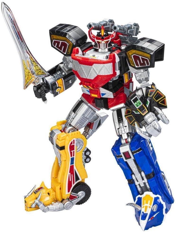 Power Rangers Hasbro Lightning Collection Zord Ascension Project Mighty Morphin Dino Megazord 1:144 Scale Collectible