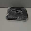 OCHEAL Makeup Bag, Portable Cosmetic Bag, Large Capacity Travel Makeup Case Organizer, Black For Women Toiletry Bag for Girls Traveling With Handle and Divider