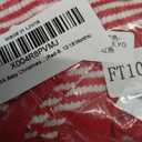 ZAXARRA Baby Christmas Sweatshirt Romper Striped Waffle Knit Jumpsuit Christmas Tree Embroidery Cute Boy Girl Holiday Outfit (Red)