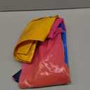 HeySplash Pool Tubes for Adult, 42 Inch Large Pool Floats with Handles, Inflatable Swim Rings Lounge, Hawaii Fun Swim Floaties Swimming Pool Beach Lake River Party Decoration Toys, Orange Purple Beach