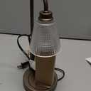 Innqoo Brown Candle Warmer Lamp with Timer, Dimmable Candle Warmer for Jar Candles, Height Adjustable Wax Melts Warmer, Birthday Gifts for Women Mom, House Warming Gifts New Home Decor (Regular(4.7 in))