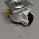 HOLKIE Leveling Casters with Ratchet Handle Design - Total Capacity 2200 lbs - Heavy Duty Industrial Casters Set of 4 with Adjustable Leveling Pads (TD60)