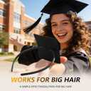 2 x ZEYER Graduation Cap Headband for Women Graduates, Students, Firm Anti-Fall Hair Band for Grad Cap, Secure Hairstyle Ideal For Graduation Ceremonies