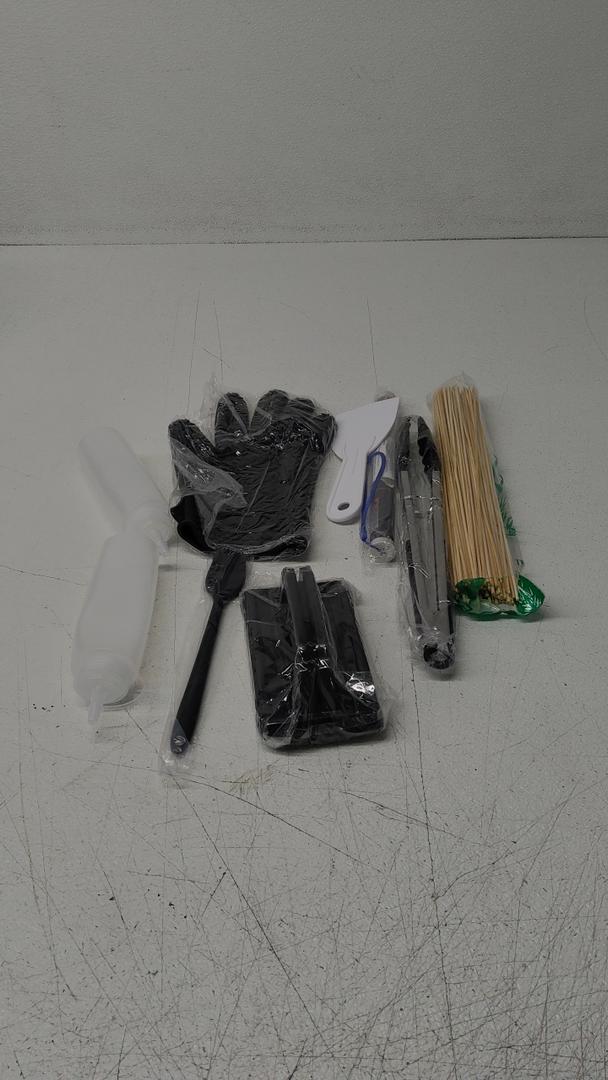 Grilling Set (Skewers, Gloves, Thermometer Bottles)