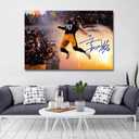 WHZKCYH American Football Sports Steelers Poster For Kids Fun Teen Birthday Christmas Gifts T.J. Watt Rugby Star Posters Canvas Wall Art Print Picture For Home Room Decor