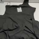 MUSHARE Women's One Shoulder Sleeveless Bodycon Mermaid high Split Cocktail Long Formal Dress Black,L