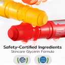 24 Colors Tempera Paint Sticks, No Mess, Quick-Drying & Non-Toxic Art Supplies, Easy-Grip for Toddlers and Kids, Works Great on Paper, Wood, Glass, Canvas, Gifts for Drawing on Various Objects