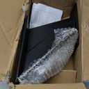 Foozet Trailer Spare Tire Mount Bracket, Heavy Duty Spare Tire Carrier Mount for Boat and RV, Fits Most 4 5 6 Lugs Wheels on 4", 4.25", 4.5", 4.75", 5" or 5.5" Bolt Patterns, Holds up to 160 Lbs