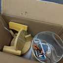 1.2 Gallon Glass Drink Dispenser For Parties, Beverage Dispenser With Bamboo Wood Stand And Stainless Steel Spigot, Countertop Water Dispenser, Lemonade Dispenser For Wedding, Picnic (2PACK)