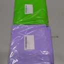 Light Purple Plastic and Lime Green Tablecloth (3 Counts, 2 Pack)