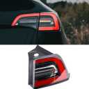 4-PIN Rear Tail Light Assembly Compatible With 2019-2024 Tesla Model Y Rear Passenger Side Brake Outer LED Tail Lamp Replaces# 1502087-00-D