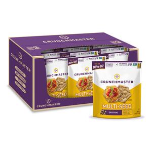 Crunchmaster Multi-Seed Gluten-Free Original, 4 Ounce (Pack of 12)