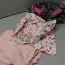 100 Days of School Costume for Girls, Old Lady Costume for Kids, Granny Grandma Dress Up (8-10yr, Pink-set 3)