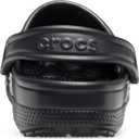 Crocs Unisex-Adult Classic Clog, Clogs for Women and Men, Black, 9 Women/7 Men