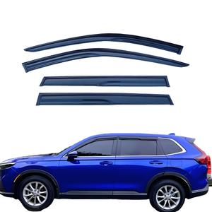 LIKDIKDIK Window Visors Rain Guards for Honda CR-V 2023-2024 | 4-Piece Premium Matte Black Vent Visors | Easy No-Drill Exterior Installation | Weather Protection for CRV EX/LX/Sport/Touring Models