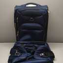 DELSEY PARIS Sky Max 2.0 Softside Expandable Luggage with Spinner Wheels, Blue, 2-Piece Set (21/Duffle)