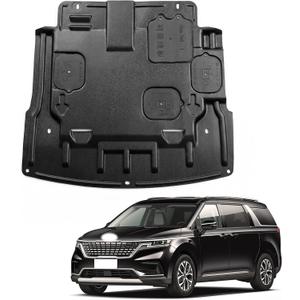 Front Engine Splash Shield Fit for 2015-2021 Kia Sedona Direct Replacement Engine Splash Guard Engine Guard Mud Flaps for Underbody Protection