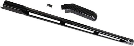 Carbon Fiber Style Windshield Wiper Cover Trims Accessories for Tesla Cybertruck (Bright Surface)