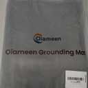 Grounding Mat for Bed Queen Ultra-Thin 0.5mm Grounding Mat with Adjustable Straps, Eco PU Material, Center Conductive Port and Oriafield Technology for Better Rest and Relaxation (26.8 x 60.2 in)