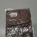 ZDC Girls Short Cap Sleeve T Shirts Kids Crewneck Summer Tops Basic Tees 5-14 Years (Brown)