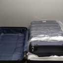 Coolife Luggage 3 Piece Set Suitcase Spinner Hardshell Lightweight TSA Lock (navy, 20/24/28)