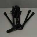 Foldable Cane with Seat&Light - Adjustable Lightweight Walking Stick for Seniors & Elderly, Portable Mobility Aid with Padded Seat and Non-Slip Base for Outdoor Walking, Hiking, and Travel Assistance