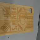 Papaw Gifts, Papaw Gifts from Grandkids, Gift for Papaw Wooden Cutting Board Utensils with Apron, Great Papaw Grandprents Day Father's Day Birthday Kitchen Gift