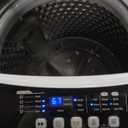 BLACK+DECKER 3.0 Cu. Ft. Portable Washer, 26.5 lb. Capacity Washing Machine, 6 Cycles, Quick Connect Sink Adapter and Drain Hose Included, Transparent Lid & LED Display, BPW30MW, White