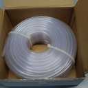 Eastman 0.17 Inch ID (1/4 Inch OD) PVC Clear Vinyl Tubing, 150 Foot Length, 98616