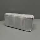 AOZITA 6 Pack Acrylic Qtip Holder Dispenser for Cotton, Swab, Ball, Round Pads, Floss Picks - Clear Plastic Apothecary Jar Set, Bathroom Canister Storage Organization, Vanity Makeup Organizer