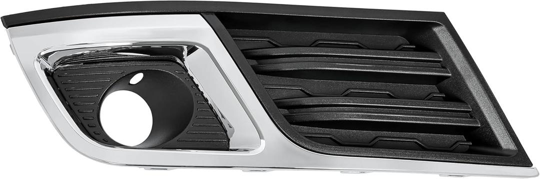 HECASA Right Fog Light Bezel Compatible with 2013-2017 Chevy Chevrolet Traverse Replacement for GM1039148 20988620 Front Bumper Driving Fog Lamps Cover Trim - Passenger Side HECASA Right Fog Light Bezel Compatible with 2013-2017 Chevy Chevrolet Traverse Replacement for GM1039148 20988620 Front Bumper Driving Fog Lamps Cover Trim - Passenger Side