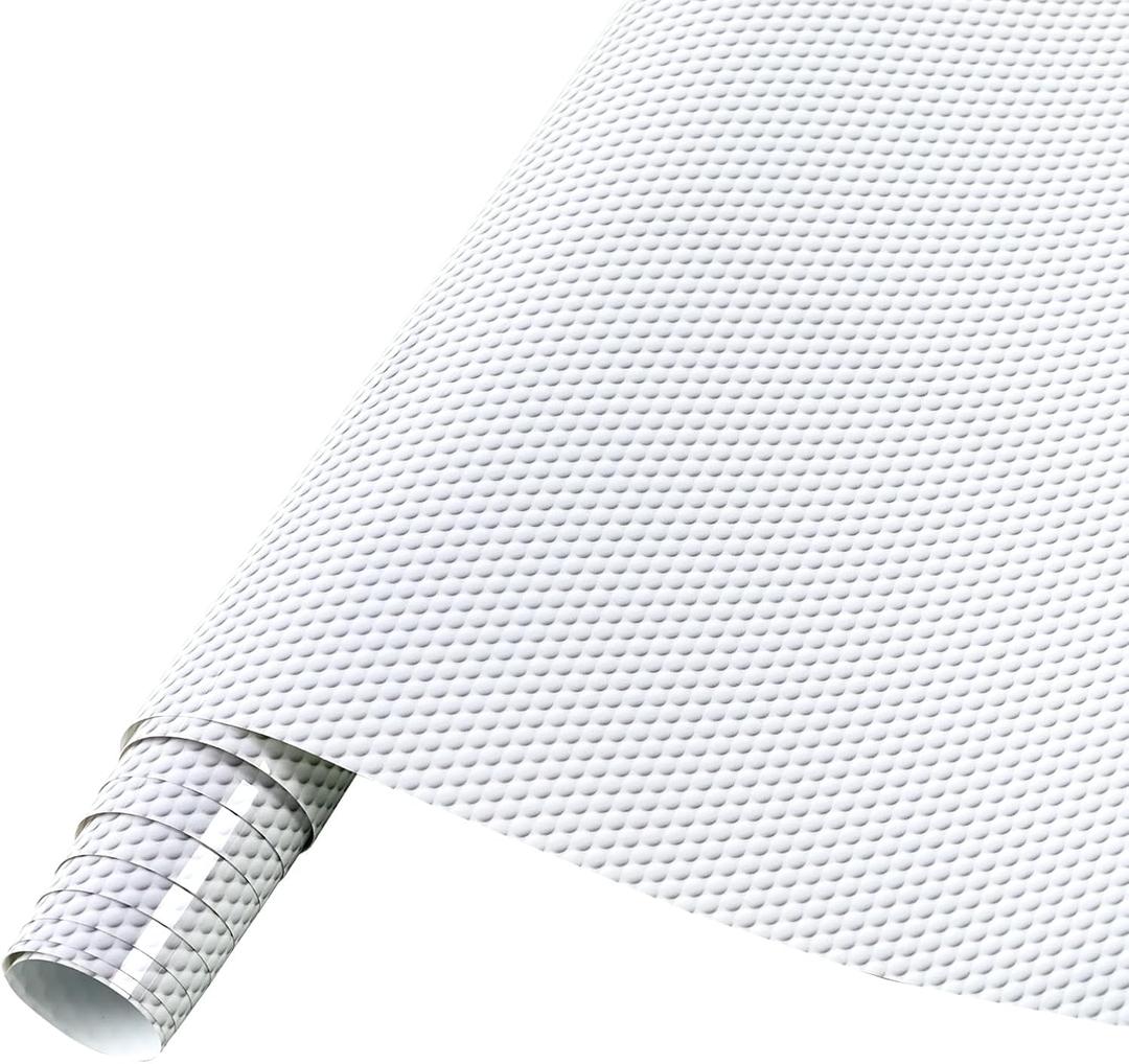 Tintnut White Golf HTV Vinyl Roll-12 x5ft Patterned Iron on Vinyl for T-Shirts Clothing Bags Heat Transfer Vinyl for All Cutting Machine